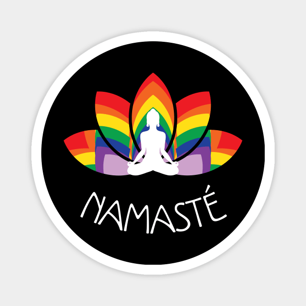 Namaste Magnet by PeaceLoveandWeightLoss